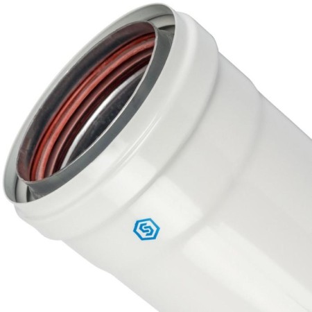 The chimney element Stout SCA-0080-800250, pipe 250 mm, DN 80/100, insulated-2