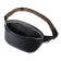 Waist bag, lightning department, adjustable belt, dark blue color