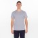 T -shirt male plain, color gray mix, size 54