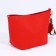 Bag Cross-Bodi with a zipper, red color