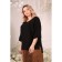 Female jumper, size 52, black color