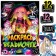 Coloring on a model with stickers "Color witches", 16 pp., Anime