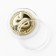 New Year's Coin "Love and Happiness" for the New Year, Diam. 2.2 cm