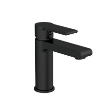 Cersanit Brasko Black A63107 shell mixer, drain set, black