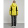 Ski costume female winter, size 42, yellow color