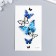 Tattoo on the body color phosphorus "Roy butterflies" 10.5x6 cm