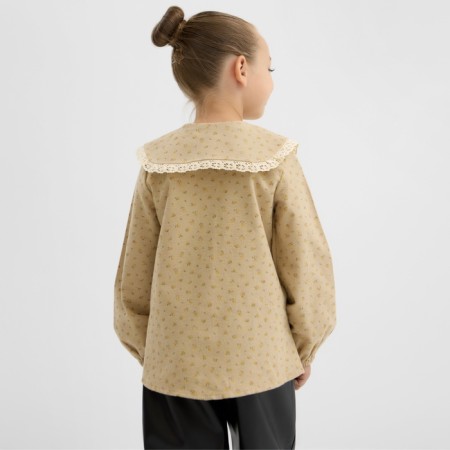 Рубашка для девочки из фланели KAFTAN размер 36 (134-140 см)-2