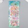 Decor for creativity plastic "Fruit love" set 4 types x 5 g 8x20 cm