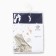 Apron Ethel "Kitchen" Tsv. Sinius, 60x70cm, sarzha, 100% x/l