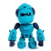 Robot Monkey "Gorilla", interactive: sound, light, metal, on batteries, color mix