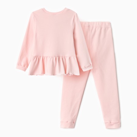 Kids (jumper, trousers) minku, pink color, height 92-98 cm-10