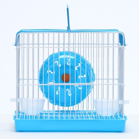 A cell for rodents equipped RT-2Q, 22 x 16 x 20 cm, blue (packing 30 pcs)-1
