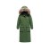 Winter park for a girl, height 164 cm, dark green color