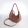 Women's bag Textura, baguette, small size, brown color