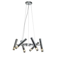 Suspended Indigo lamp, 13006/6p Chrome. 6x28W, G9, 480x480x255/1365 mm