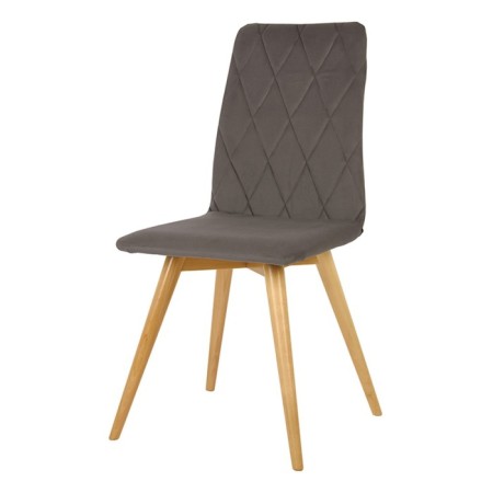 Dining stool Polini Home Rio SD, color gray-natural color