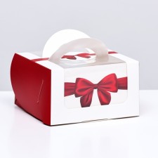 Bearbox under the Bento-Port with the Red Banting window, 14 x 14 x 8 cm