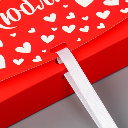 Gift folding box, packaging, “love”, 20 x 18 x 5 cm, without tape-3