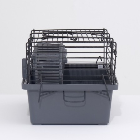 Mini cell for rodents "Pijon" No. 1-1, with filling, 27 x 15 x 13 cm, gray-2