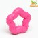 Chewing toy "captivating star", tpr, 7 cm, pink