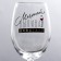A glass for the wine "drink", for the New Year, 360 ml.