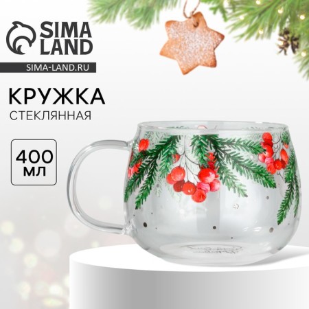 Glass Glass "Winter Stories", 400 ml-2