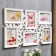 Photo frame plastic in 6 photos 10x15 cm "Bud" white 52x32 cm