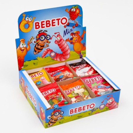 Chewing marmalade Bebeto mix, 6 tastes Assorted, 18 g-7
