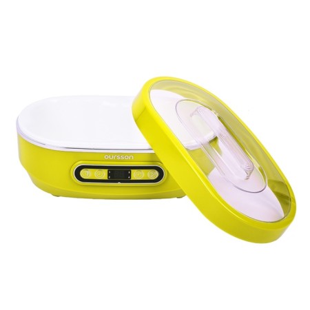 Jogurtnitsa Oursson Fe1405D/GA, 20 W, 125/500 ml, 10 capacities, timer, ceramics, green,-2