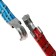 Torso luggage gum, 100 cm, d1.75 mm, metal hooks, mix, set 2 pcs