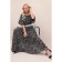 Female dress, size 46, black color