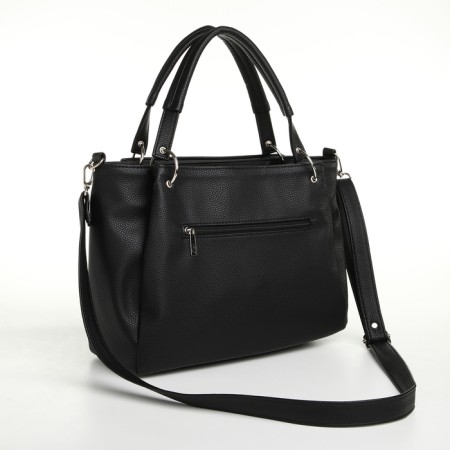 Women's bag with lightning, black color-1