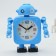 Clock - alarm clock "Robot" with an organizer, discrete move, D -6.5 cm, 12 x 15 cm, aa