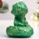 Figure "Snake Baby" light green, 5x4cm