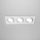 The built-in lamp Technical DL024-2-03W, 3x50W, 25.6x9.2x2.5 cm, GU10, white color