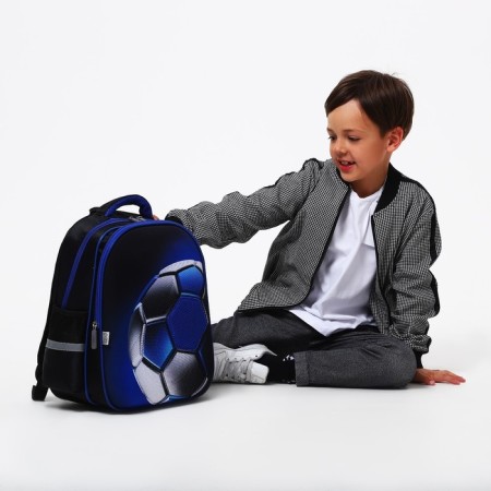 Backpack Bag Calligrata "Football", 39 x 30 x 14 cm-17