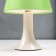 Table lamp 92204 1he14 15W pearls/green d = 18 cm, h = 28.5 cm Risalux