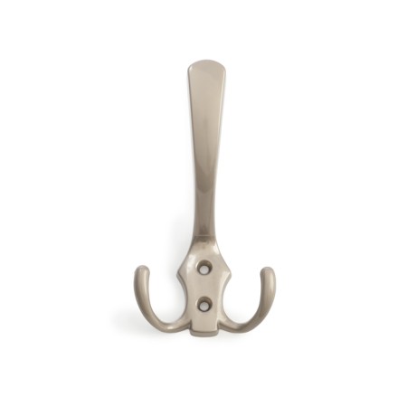 Hook furniture tundra TKT004, three -rod, satin nickel-3