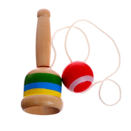 Children's developing game "Bilboke" 4 × 4 × 10 cm-1