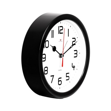 Clock - desktop an alarm clock, discrete move, dial d -15 cm, 15.5 x 4.5 cm, aa-1