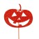 Topper "Pumpkin", set 6 pcs