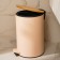 Garbage bucket SL Home, 12 l, 25 × 31 × 38 cm, beige color