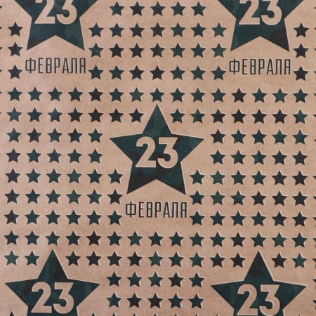 Paper Crafts "Stars", February 23, 50 x 70 cm-1