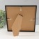 Photo frame plastic LIDA 20x20 cm black
