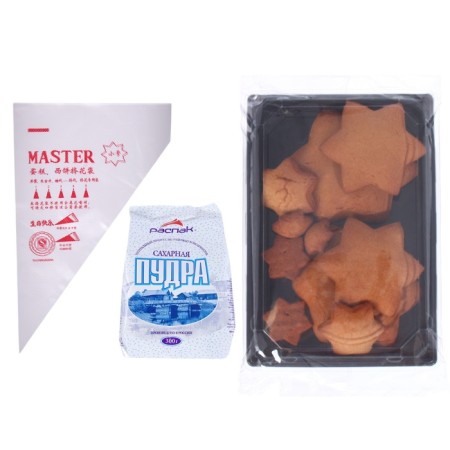 New Year. Set for creativity "Christmas tree gingerbread", with ginger-honey gingerbread, 700 g-3