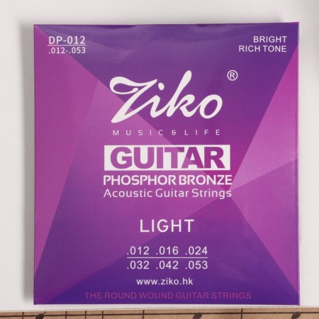 Crins of the acoustic guitar Ziko DP-012, 12-53, phosphorus bronze-1