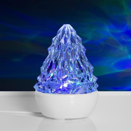 Light device "spruce on the stand" 12 cm, glow RGB, 220 V