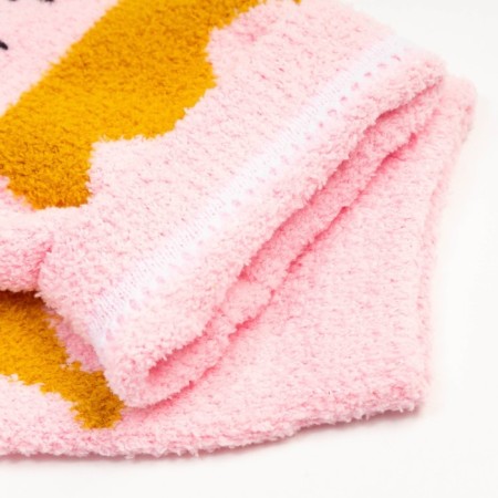Women's socks, pink color, size 36-40-3