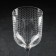 A set of glasses for the wine “Mind”, 400 ml, sot decor, 6 pcs