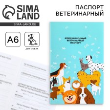 International universal veterinary passport for dogs